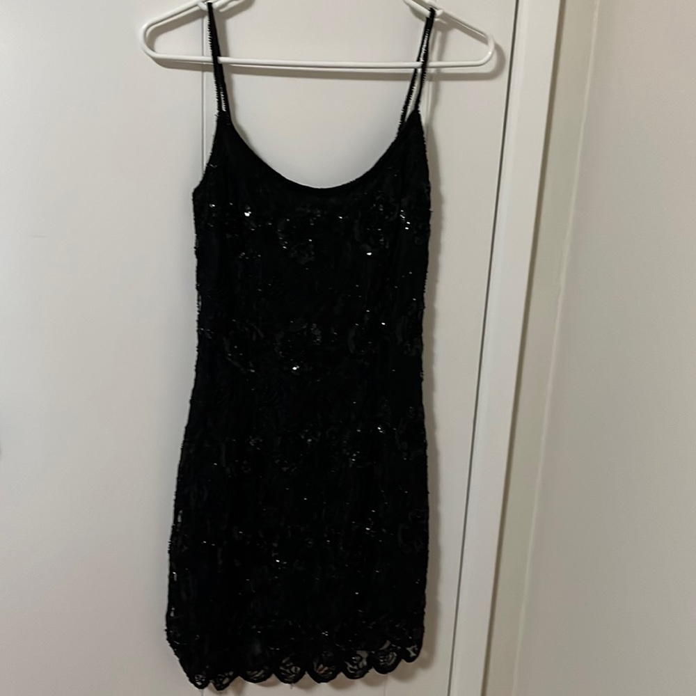 1994 beaded and sequined dress…